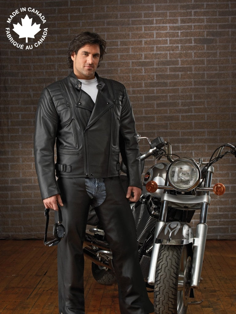 Custom made leather motorcycle jackets best sale